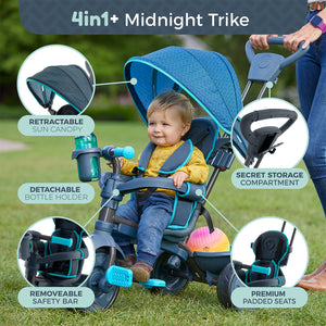 TP Trike 4 in 1+ Midnight