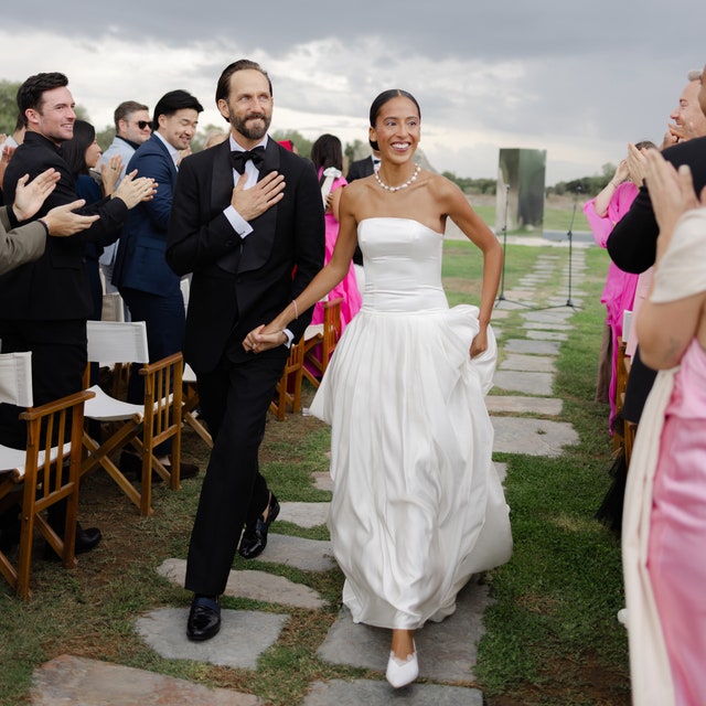 The Bride Wore a Dress Designed by Her Best Friend to Marry at a 200-Year-Old Estate in Portugal