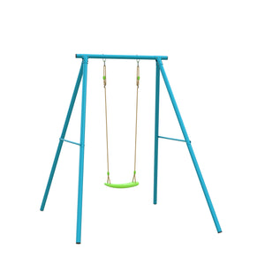 TP Single Metal Swing Set with Roped Rapide Seat