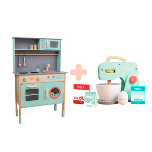 Owl & Fox Wooden Imagination Kitchen & Baking Set - FSC<sup>&reg;</sup> certified