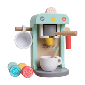 Owl & Fox Wooden Coffee Machine - FSC<sup>&reg;</sup> certified