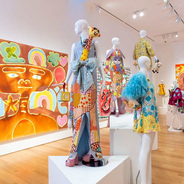 Jeremy Scott Meets His Match in Katherine Bernhardt&-Go Inside Their Joint Exhibition in Kansas City