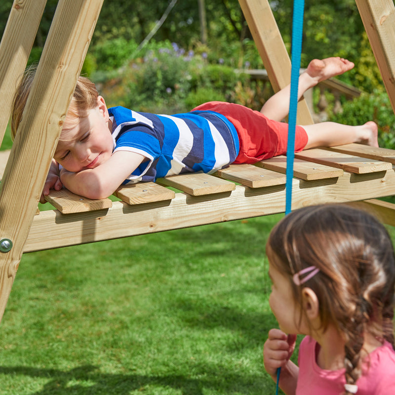 TP Forest Multiplay Single Wooden Swing & Slide Set - FSC<sup>&reg;</sup> certified