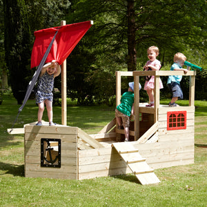 TP Pirate Galleon Wooden Playhouse - FSC<sup>&reg;</sup> certified