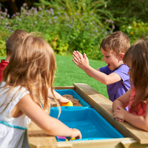 TP Deluxe Wooden Picnic Table Sandpit - FSC<sup>&reg;</sup> certified