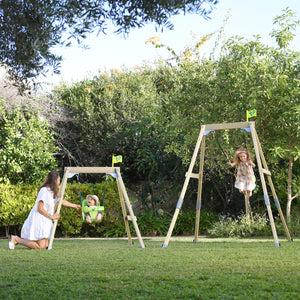 TP Forest Acorn Growable Swing Set with Quadpod - FSC<sup>&reg;</sup> certified