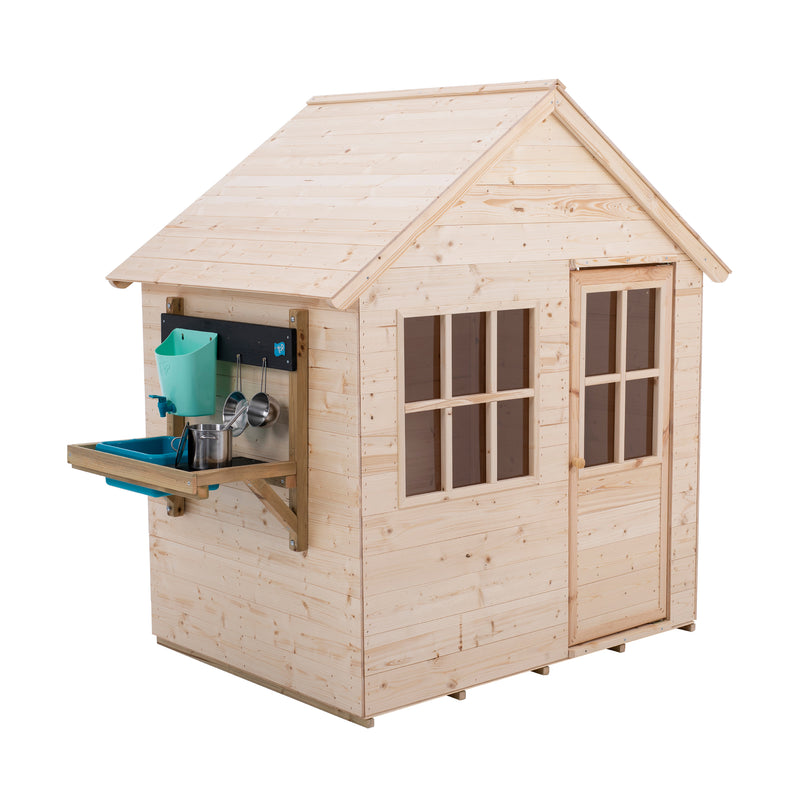 TP Hideaway Wooden Playhouse with Mud Kitchen - FSC<sup>&reg;</sup> certified