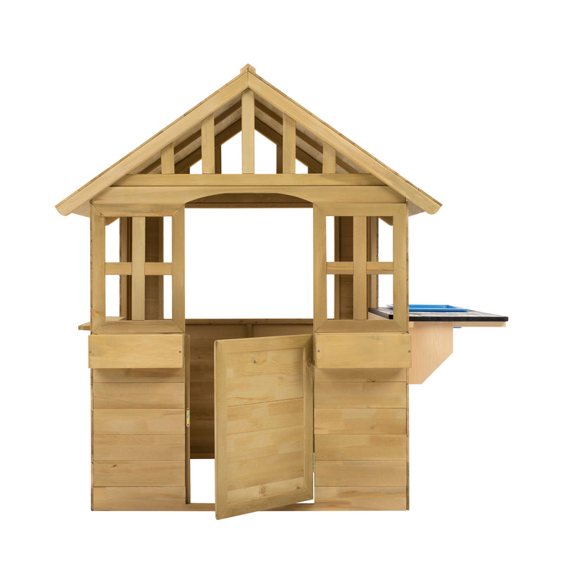 TP Wooden Cubby House with Mud Kitchen - FSC<sup>&reg;</sup> certified