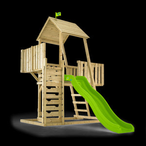 TP Kingswood Normandy Wooden Climbing Frame & Slide - FSC<sup>&reg;</sup> certified