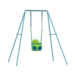 TP Small to Tall 2 in 1 Metal Swing Set with Quadpod