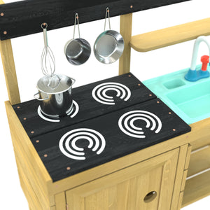 TP Junior Chef Wooden Mud Kitchen with Working Tap & Sink - FSC<sup>&reg;</sup> certified