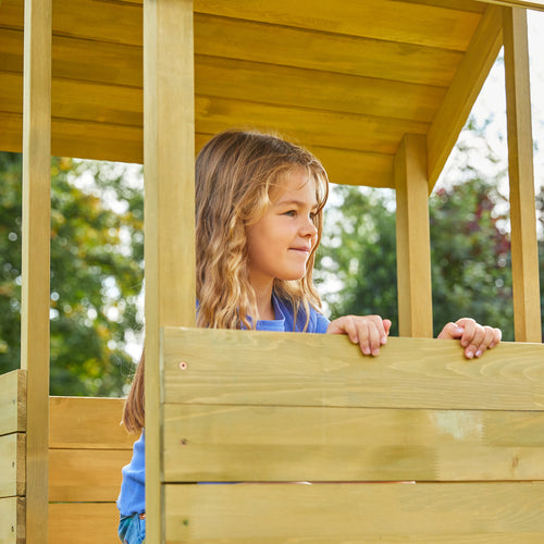 TP Treehouse Wooden Play Tower with Wavy Slide - FSC<sup>&reg;</sup> certified