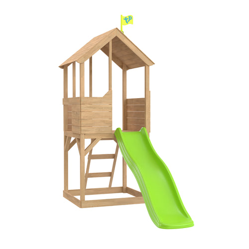 TP Treehouse Wooden Play Tower with Wavy Slide - FSC<sup>&reg;</sup> certified