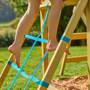 TP Treehouse Wooden Play Tower Cargo Net - FSC<sup>&reg;</sup> certified