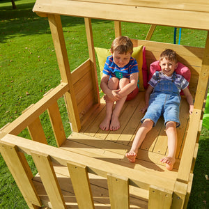 TP Treehouse Wooden Play Tower Wooden Balcony - FSC<sup>&reg;</sup> certified