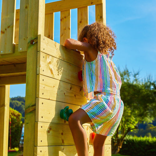 TP Skywood Wooden Play Tower with Ripple Slide - FSC<sup>&reg;</sup> certified