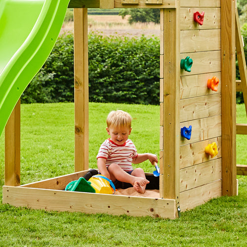 TP Skywood Wooden Play Tower with Ripple Slide - FSC<sup>&reg;</sup> certified