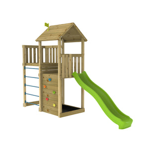 TP Skywood Wooden Play Tower with Ripple Slide & Sky Deck - FSC<sup>&reg;</sup> certified