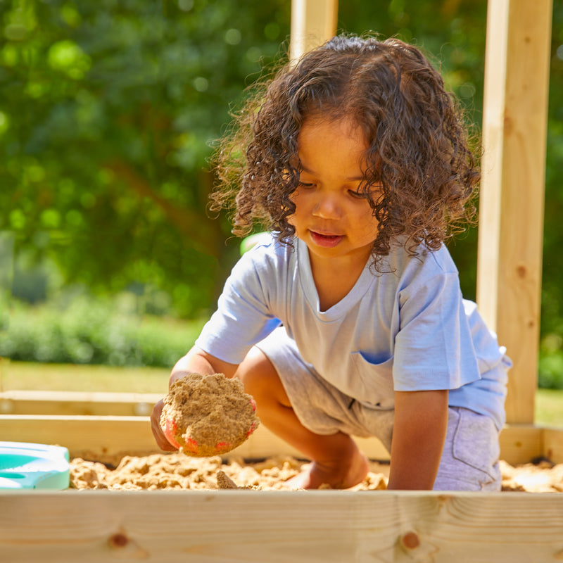 TP Skywood Wooden Play Tower with Ripple Slide, Monkey Bars & Double Swing Arm - FSC<sup>&reg;</sup> certified