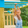 TP Skywood Wooden Play Tower with Ripple Slide, Monkey Bars & Double Swing Arm - FSC<sup>&reg;</sup> certified