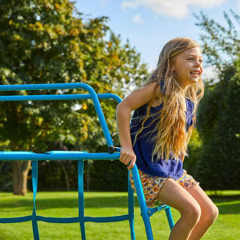 TP Explorer Metal Climbing Frame and Monkey Bridge