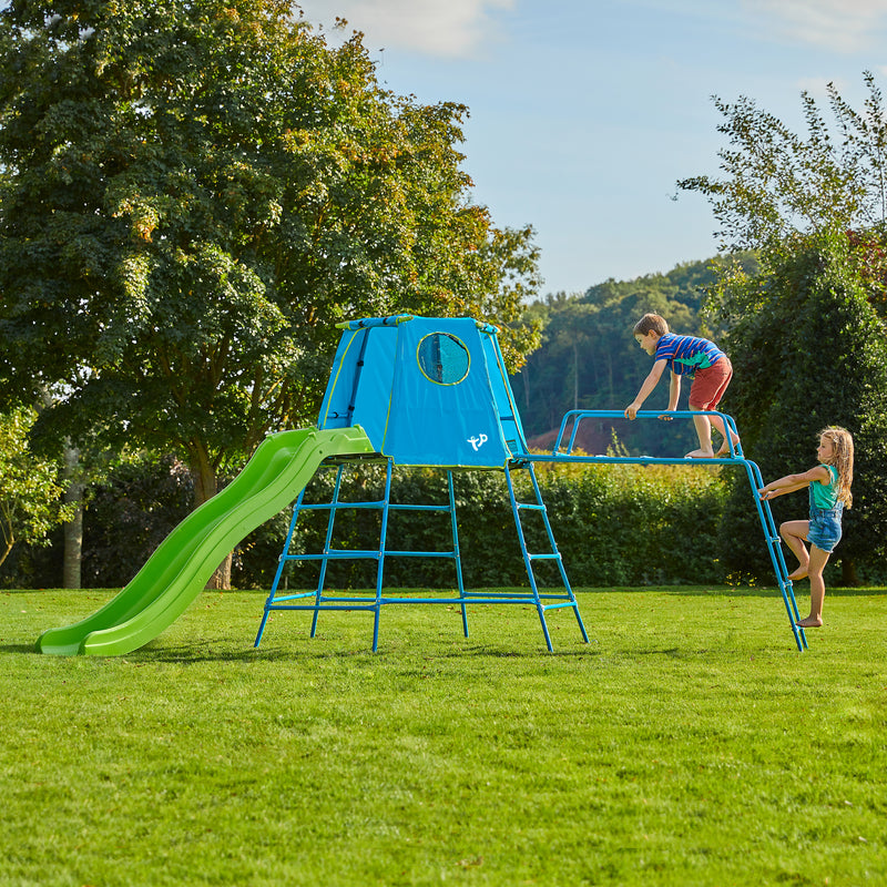 TP Explorer Metal Climbing Frame Set with Slide & Jungle Run