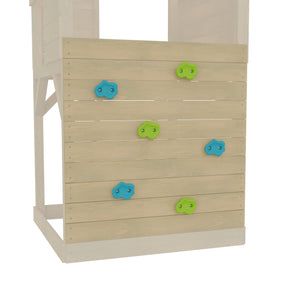 TP Treehouse Wooden Play Tower Climbing Wall - FSC<sup>&reg;</sup>  certified