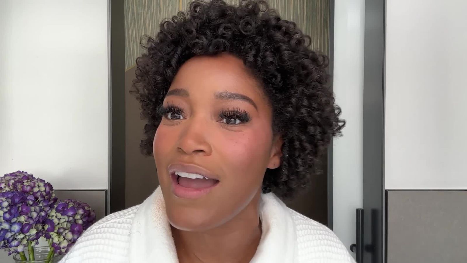 Keke Palmer Shares the Three-Step Routine Behind Her Buoyant Natural Curls