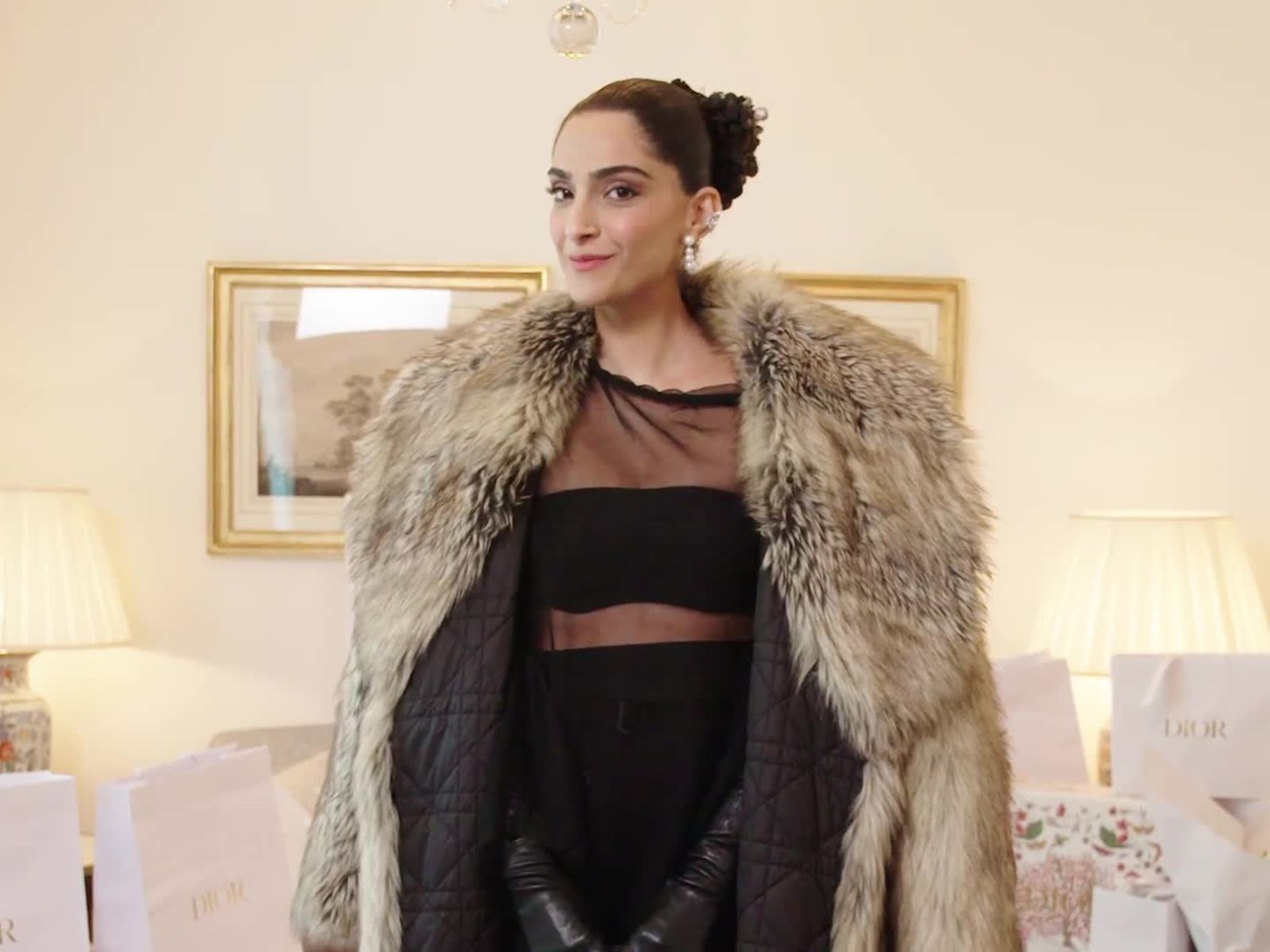 Watch Sonam Kapoor Get Ready For the Dior Couture Show